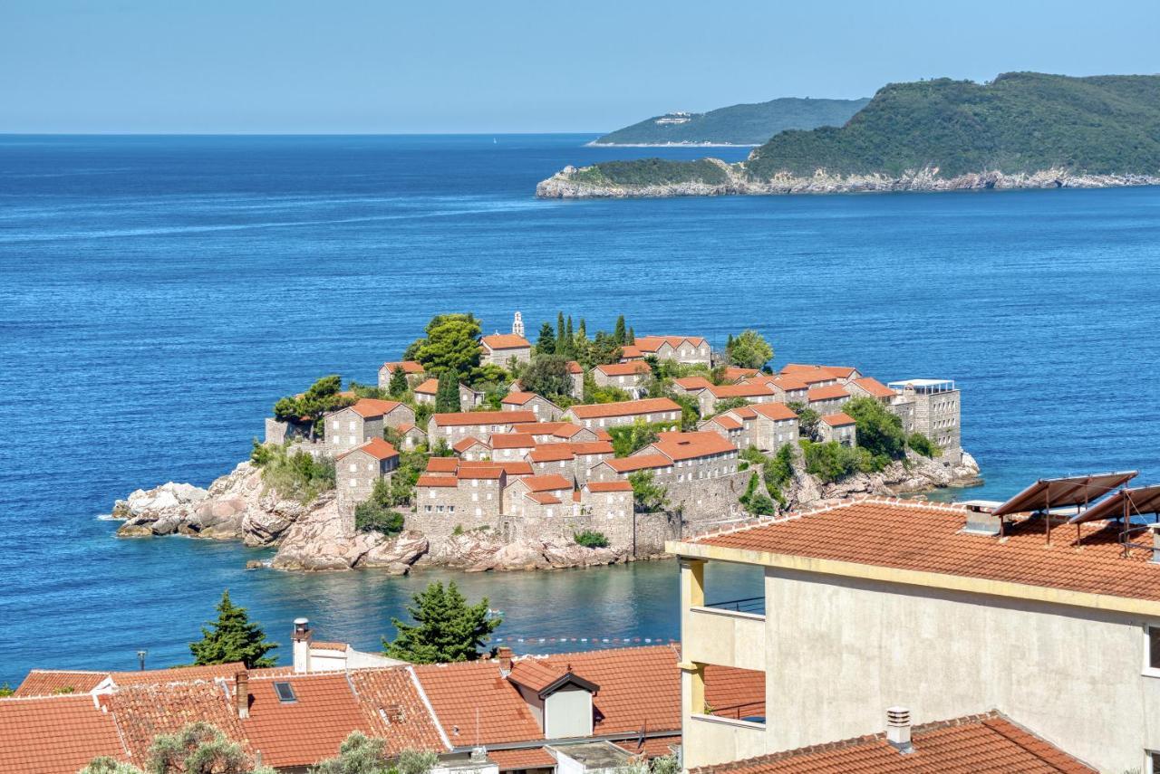 Apartman Marija Lux Sveti Stefan Exterior foto
