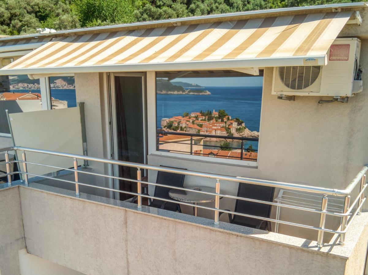Apartman Marija Lux Sveti Stefan Exterior foto