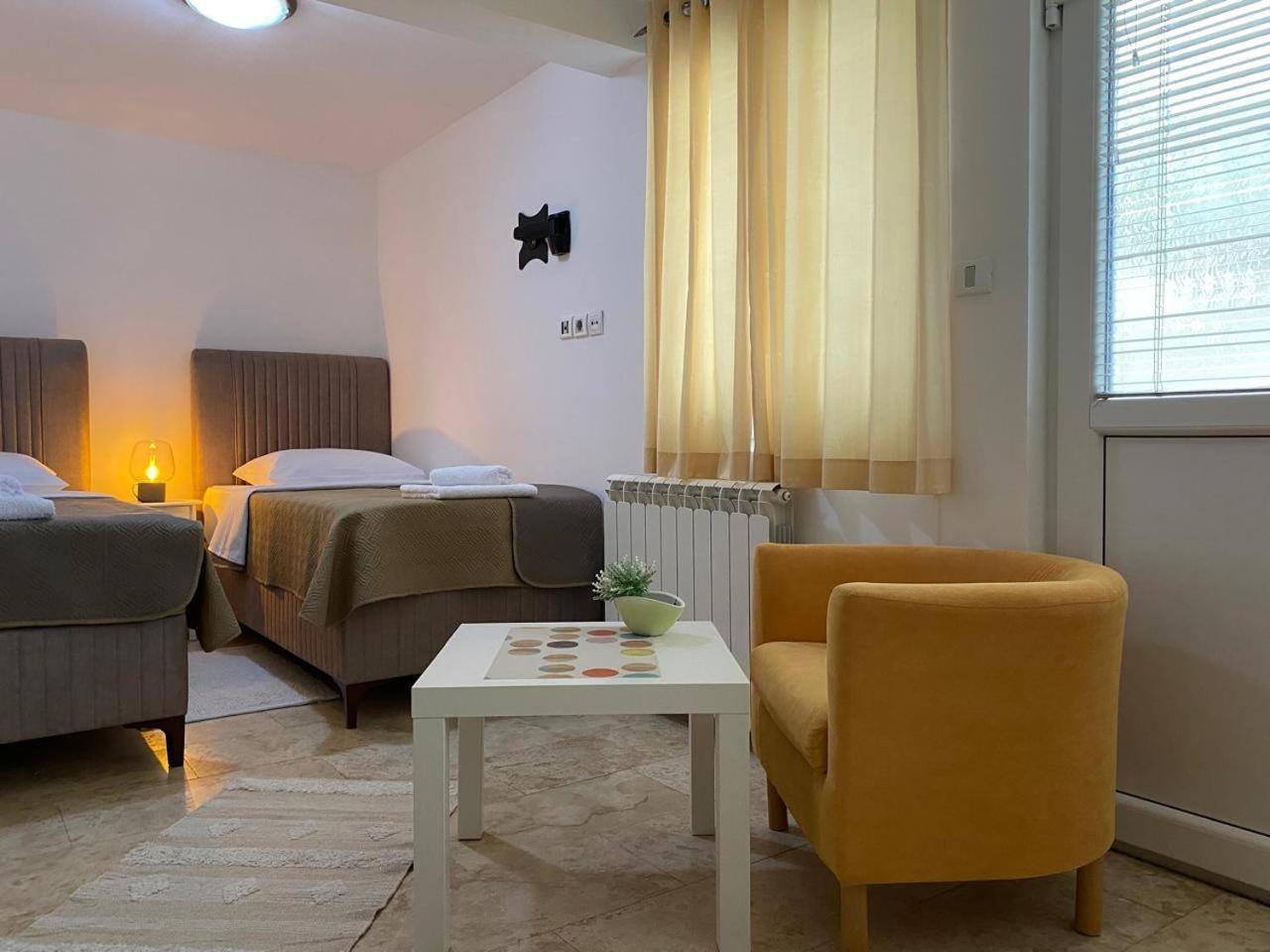 Apartman Marija Lux Sveti Stefan Exterior foto