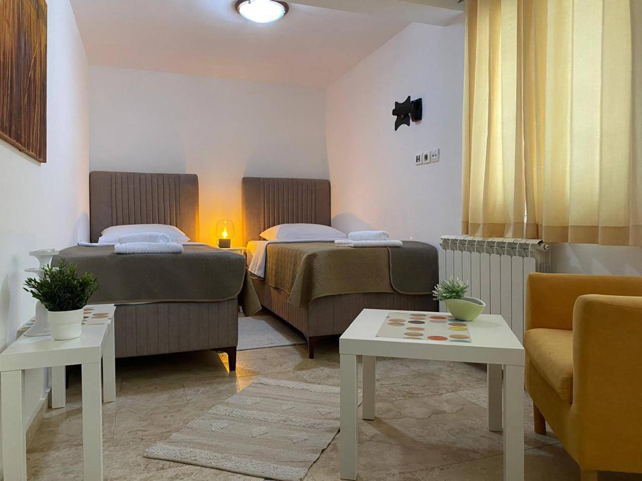 Apartman Marija Lux Sveti Stefan Exterior foto
